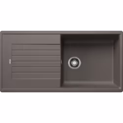 Vier de cuisine Zia xl 6S Silgranit Blanco Finition Gris volcan