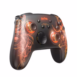 Freaks and Geeks Manette Harry Potter Switch/PC RGB Sans Fil – Câble 1M – Noire – Patronus