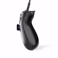 Freaks and Geeks Manette Filaire Noire pour PS4 avec Cable 3M avec prise Jack