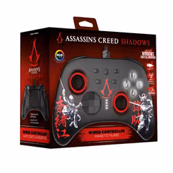 Freaks and Geeks 803690b Noir, Rouge USB Manette de jeu Android, Nintendo Switch, PC