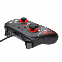 Freaks and Geeks 803690b Noir, Rouge USB Manette de jeu Android, Nintendo Switch, PC