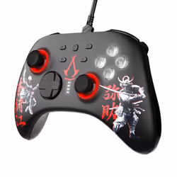 Freaks and Geeks 803690b Noir, Rouge USB Manette de jeu Android, Nintendo Switch, PC - Vue supplémentaire 4