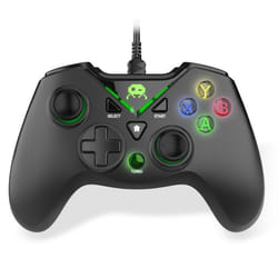 Manette de jeu filaire pour PC avec câble Freaks & Geeks