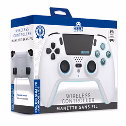 Freaks and Geeks HW-1019 accessoire de jeux vidéo Noir, Blanc USB Manette de jeu Android, PC, PlayStation 5, iOS - Vue supplémentaire 2