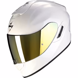 Scorpion Exo-1400 Evo 2 Air Solid Casque, blanc, taille L pour Hommes