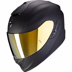Scorpion Exo-1400 Evo 2 Air Solid Casque, noir, taille XL pour Hommes
