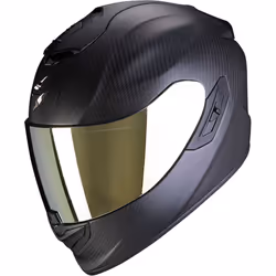 Scorpion Exo-1400 Evo 2 Carbon Air Solid Casque, noir, taille L pour Hommes