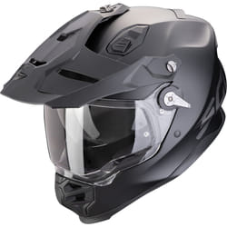 Scorpion ADF-9000 Air Solid Casque de motocross, noir-gris, taille XL pour Hommes