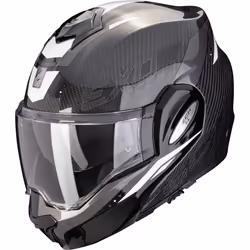 Scorpion Exo-Tech Evo Carbon Rover Casque, noir-blanc, taille M pour Hommes