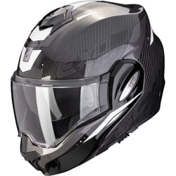 Scorpion Exo-Tech Evo Carbon Rover Casque, noir-blanc, taille M pour Hommes