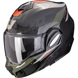 Scorpion Exo-Tech Evo Carbon Rover Casque, noir-vert, taille L pour Hommes