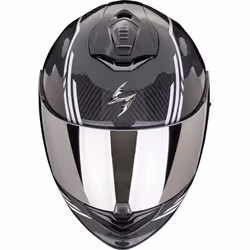 Scorpion Exo-1400 Evo 2 Carbon Air Reika Casque, noir-blanc, taille 2XL pour Hommes