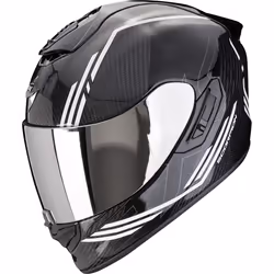 Scorpion Exo-1400 Evo 2 Carbon Air Reika Casque, noir-blanc, taille M pour Hommes