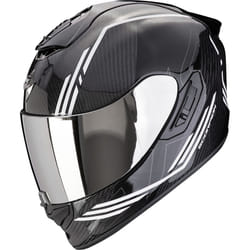Scorpion Exo-1400 Evo 2 Carbon Air Reika Casque, noir-blanc, taille M pour Hommes