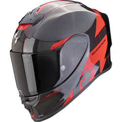 Scorpion EXO-R1 Evo Carbon Air Rally Casque, noir-rouge, taille XL pour Hommes