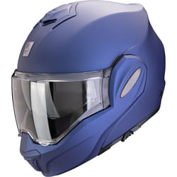 Scorpion Exo-Tech Evo Pro Solid Casque, bleu, taille L pour Hommes