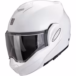 Scorpion Exo-Tech Evo Pro Solid Casque, blanc, taille M pour Hommes