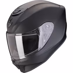 Scorpion Exo-JNR Air Solid Casque pour enfants, noir, taille M pour Des gamins