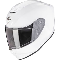 Scorpion Exo-JNR Air Solid Casque pour enfants, blanc, taille M pour Des gamins