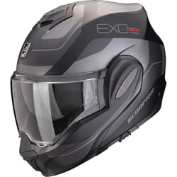 Scorpion Exo-Tech Evo Pro Commuta Casque, noir-argent, taille L pour Hommes