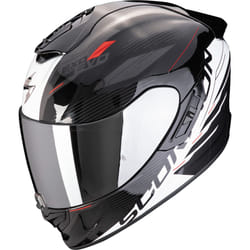 Scorpion Exo-1400 Evo 2 Air Luma Casque, noir-blanc, taille M pour Hommes
