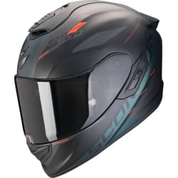 Scorpion Exo-1400 Evo 2 Air Luma Casque, noir-vert, taille S pour Hommes