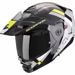 Scorpion ADX-2 Galane Casque, noir-gris-jaune, taille S pour Hommes
