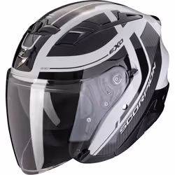 Scorpion Exo-230 Pul Casque jet, noir-gris, taille 2XL pour Hommes