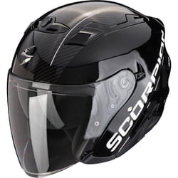 Scorpion Exo-230 QR Casque jet, noir-argent, taille L pour Hommes