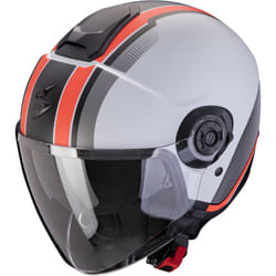 Scorpion Exo-City II Vel Casque jet, noir-gris-rouge, taille M pour Hommes