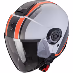 Scorpion Exo-City II Vel Casque jet, noir-gris-rouge, taille M pour Hommes
