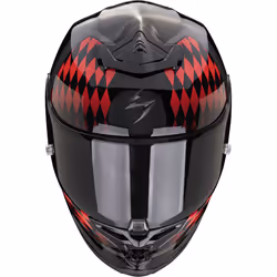 Scorpion Exo-R1 Evo Air FC Bayern Casque, noir-gris-rouge, taille XL pour Hommes