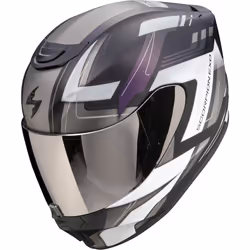 Scorpion EXO-391 Captor Casque, noir-argent, taille L pour Hommes