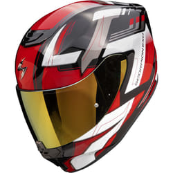 Scorpion EXO-391 Captor Casque, noir-rouge, taille S pour Hommes