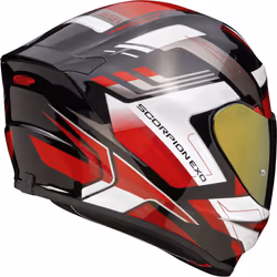 Scorpion EXO-391 Captor Casque, noir-rouge, taille S pour Hommes