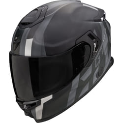 Scorpion EXO-GT SP Air Touradven Casque, noir-argent, taille L pour Hommes
