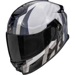 Scorpion EXO-GT SP Air Touradven Casque, blanc-argent, taille S pour Hommes