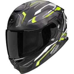 Scorpion EXO-GT SP Air Augusta Casque, noir-gris-jaune, taille 2XL pour Hommes