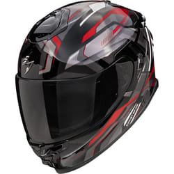 Scorpion EXO-GT SP Air Augusta Casque, noir-gris-rouge, taille L pour Hommes
