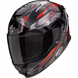 Scorpion EXO-GT SP Air Augusta Casque, noir-gris-rouge, taille L pour Hommes