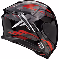 Scorpion EXO-GT SP Air Augusta Casque, noir-gris-rouge, taille L pour Hommes
