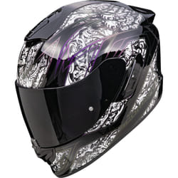 Scorpion Exo-1400 Evo II Air Fantasy Casque, noir-blanc, taille L pour Hommes