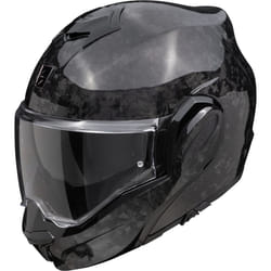 Scorpion EXO-Tech Evo Carbon Onyx Casque, noir, taille S pour Hommes