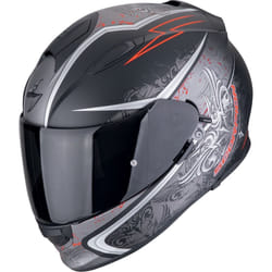 Scorpion EXO-491 Run Casque, noir-rouge, taille S pour Hommes