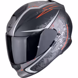 Scorpion EXO-491 Run Casque, noir-rouge, taille XS pour Hommes