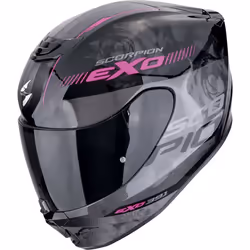 Scorpion EXO-391 Ava Casque, noir-rose, taille L pour Hommes