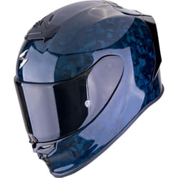 Scorpion EXO-R1 Evo Carbon Air Onyx Casque, bleu, taille 2XL pour Hommes