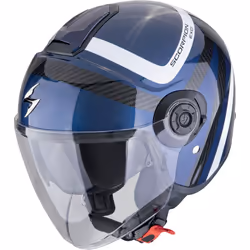 Scorpion EXO-City II Riva Casque jet, noir-bleu, taille M pour Hommes - Vue supplémentaire 2
