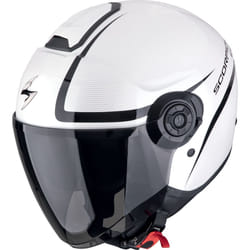 Scorpion EXO-City II Intercity Casque jet, noir-blanc, taille L pour Hommes