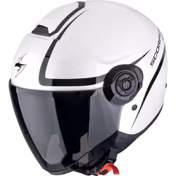 Scorpion EXO-City II Intercity Casque jet, noir-blanc, taille S pour Hommes